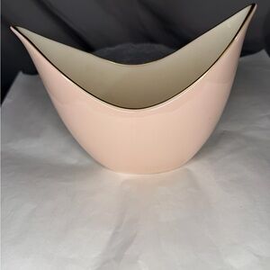 Lenox Pink and Gold Serveware Bowl